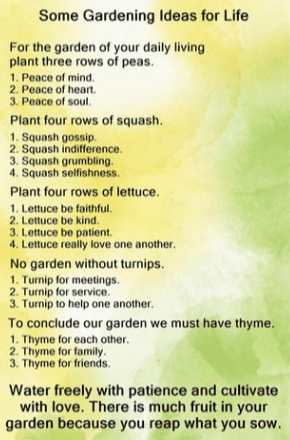 July 8th Gardening