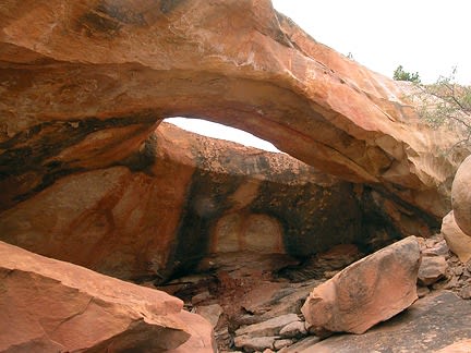 Cohab Canyon Arch, Capitol Reef National Park, Utah