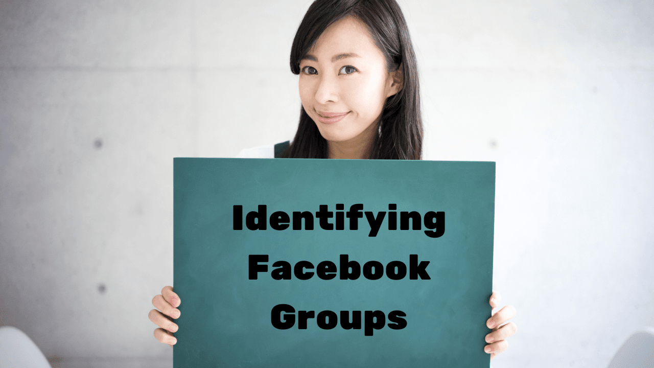 Identifying Facebook groups