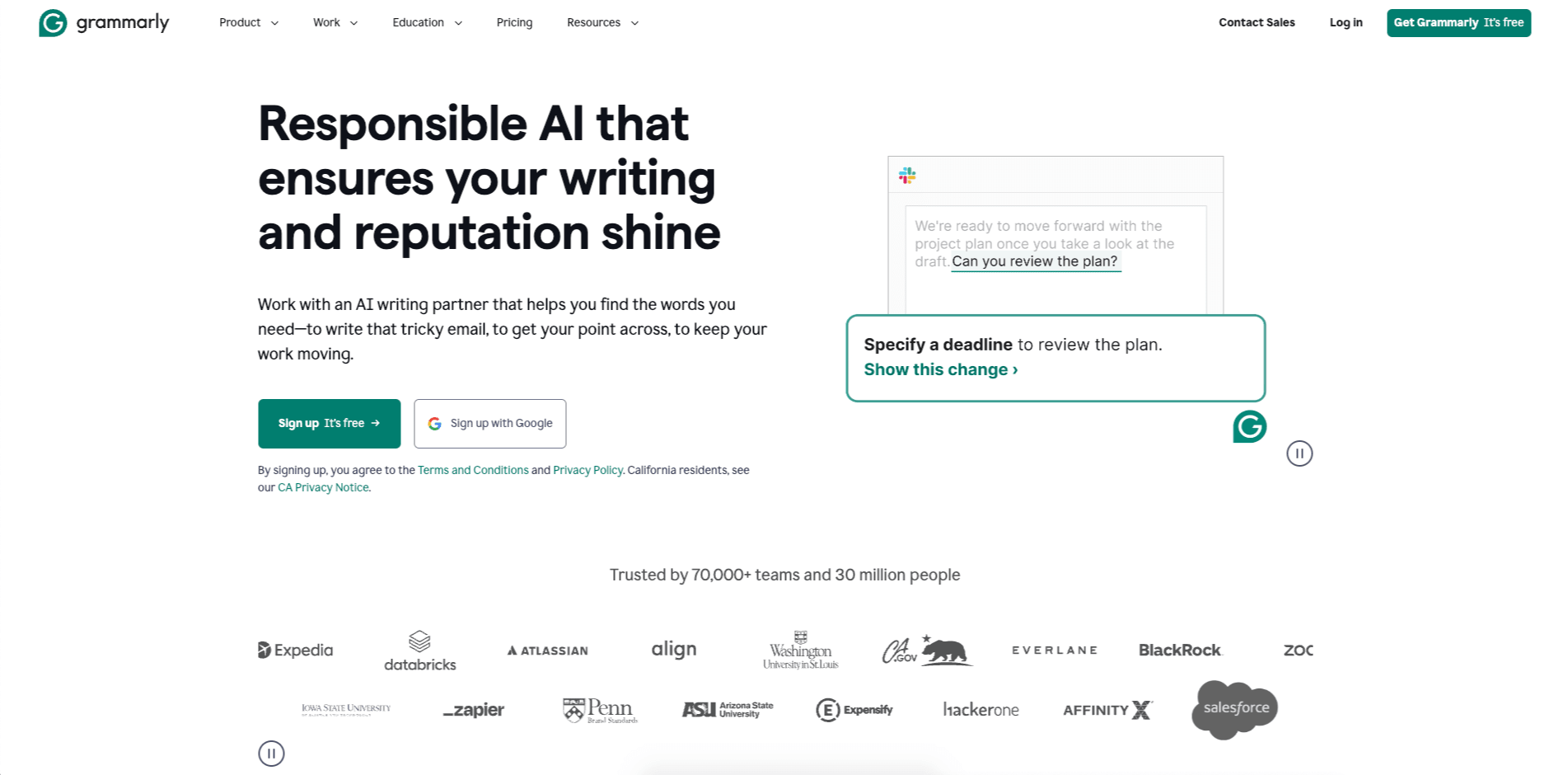 grammarly proofreader