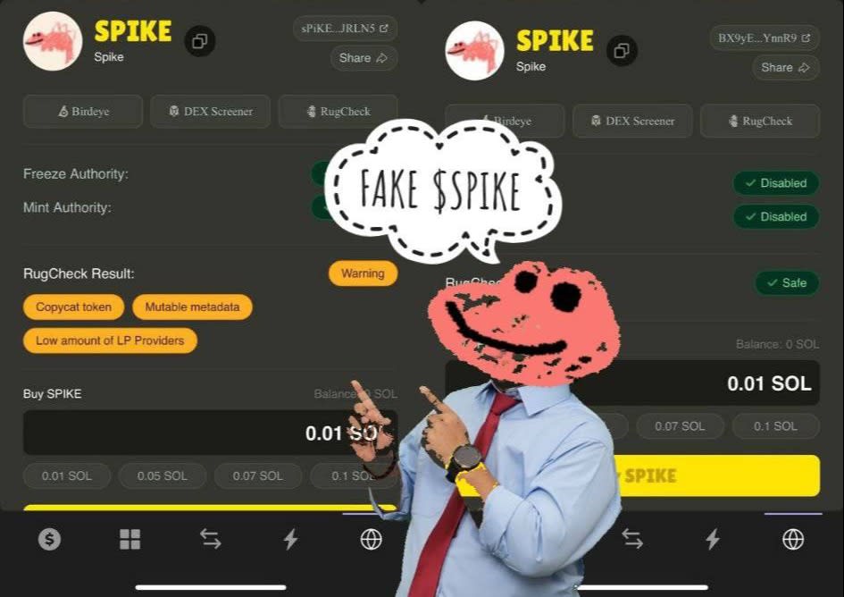 REAL SPIKE vs FAKE SPIKE