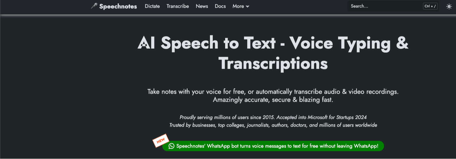 Speechnotes