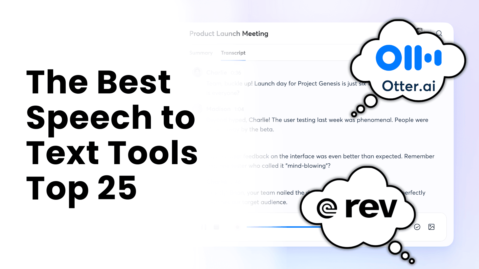 The Best Speech to Text Tools Top 25
