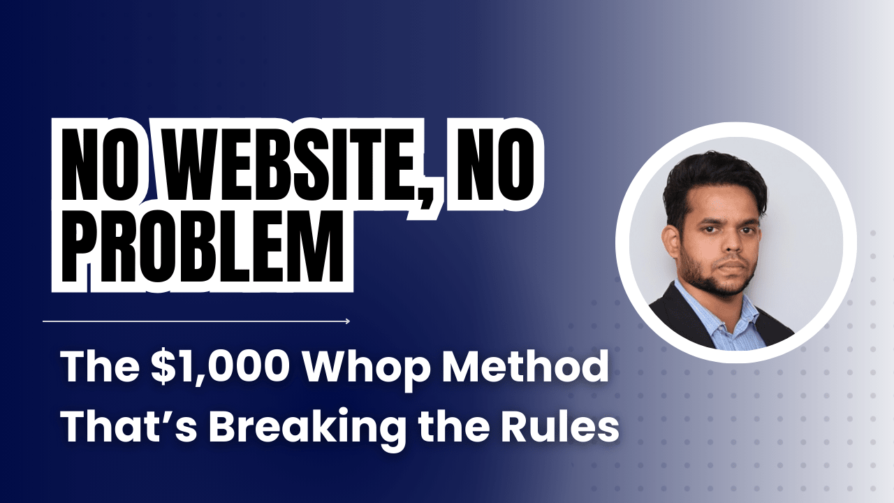 No Website, No Problem