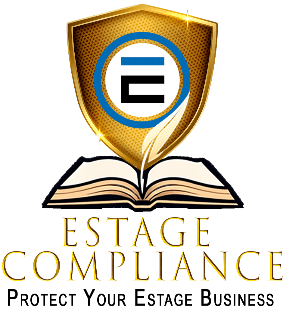 Estage Shield Logo Dark