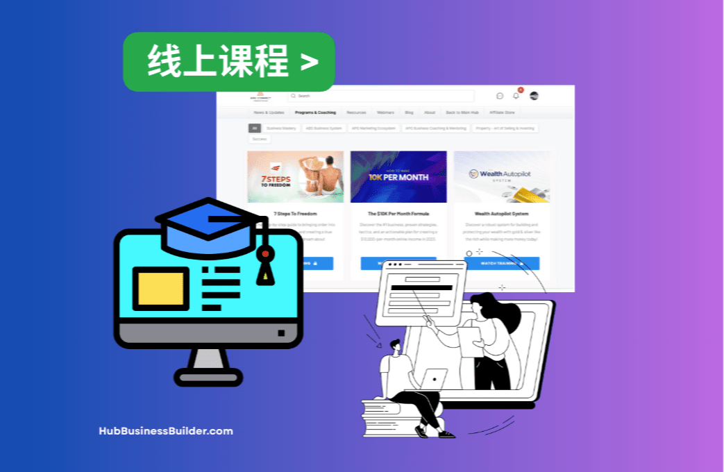 提供完整 LMS 学习管理系统，轻松开设与销售线上课程