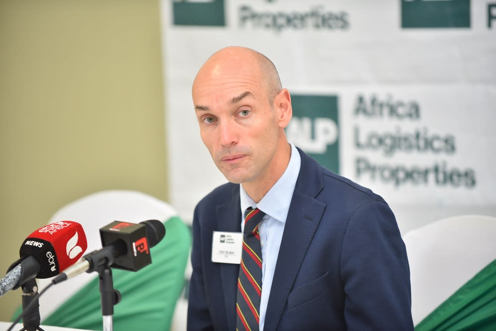 Toby Selman, CEO Africa Logistics Properties during the launch of ALP's North Industrial Park