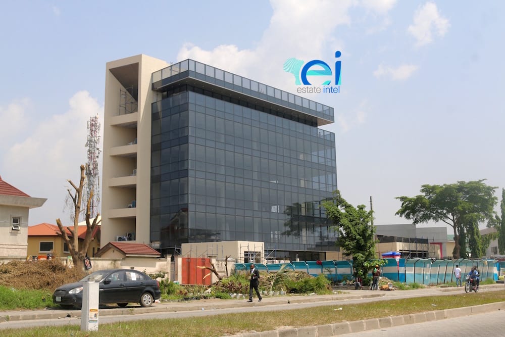 November 2017. Development: 5 Floor Office Project, Admiralty Way - Lekki Phase 1.