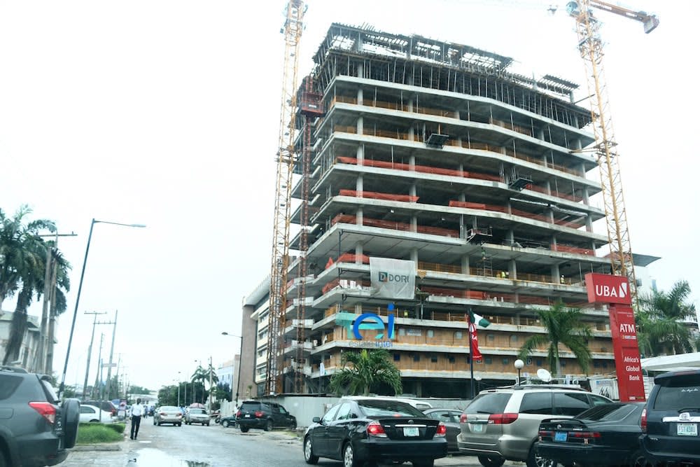 July 2017. Development: Greystone Tower, Idowu Taylor Street, Victoria Island - Lagos. Developed by Platform Petroleum.