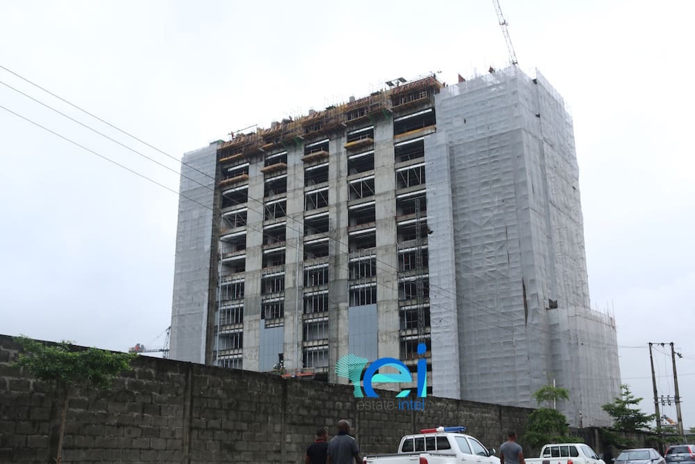 July 2017. Diamond Bank Office Development, Victoria Island Annex (Oniru), Lagos - Nigeria