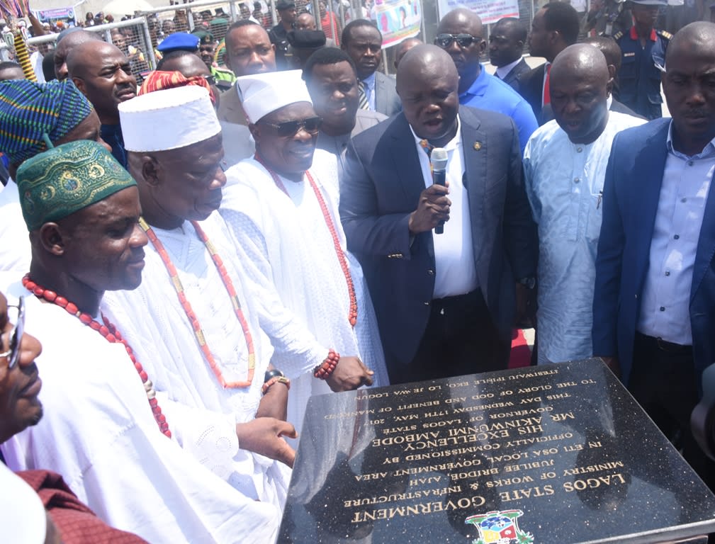 Ajah Flyover Bridge. Image Source: Lagos State