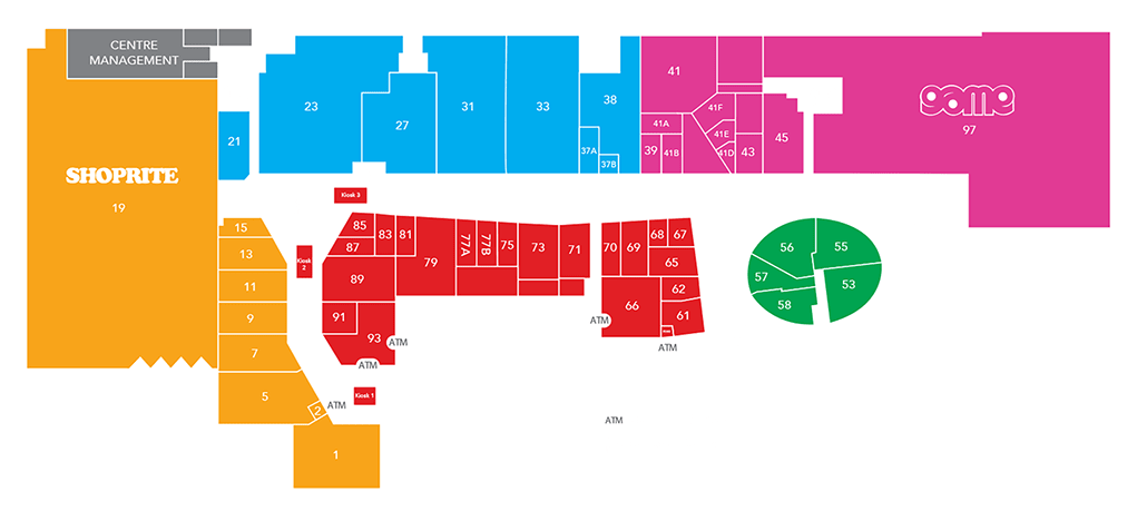 Achimota Mall - Floor Plan