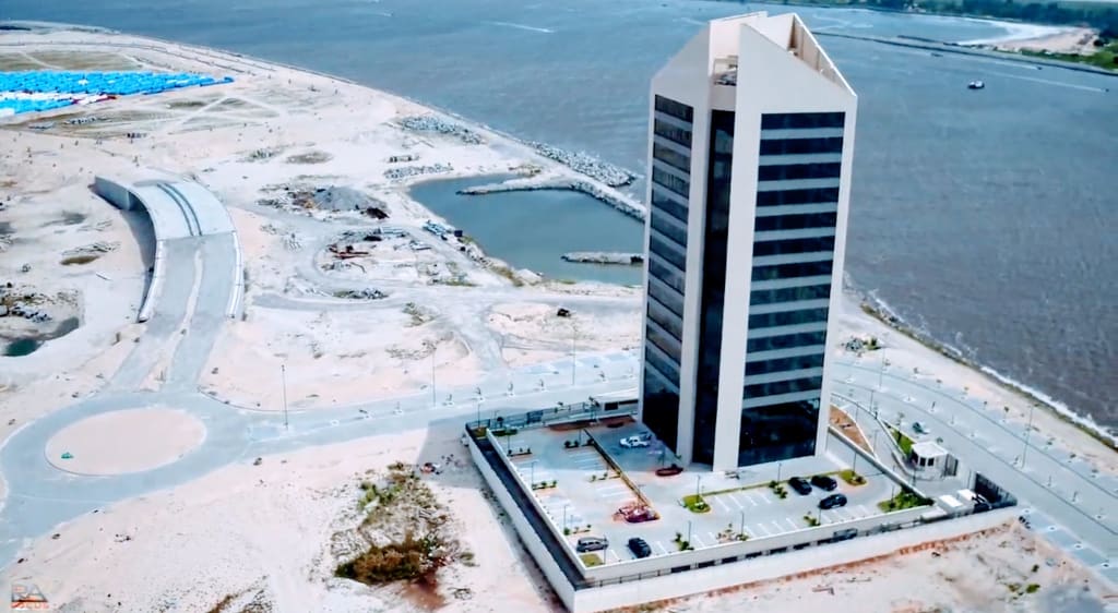 Afren Tower, Eko Atlantic. Image Source: Eko Pearl Towers Blog