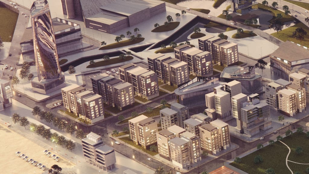 Development: Ilubirin, Lagos Island, Lagos. Image Source: LASG