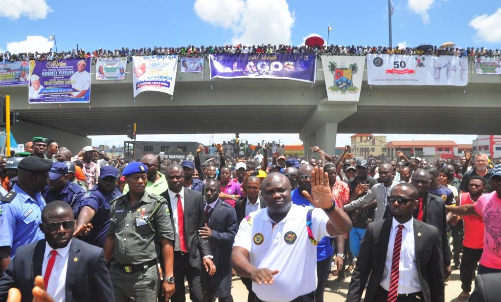 Abule-Egba Flyover Bridge. Image Source: Lagos State