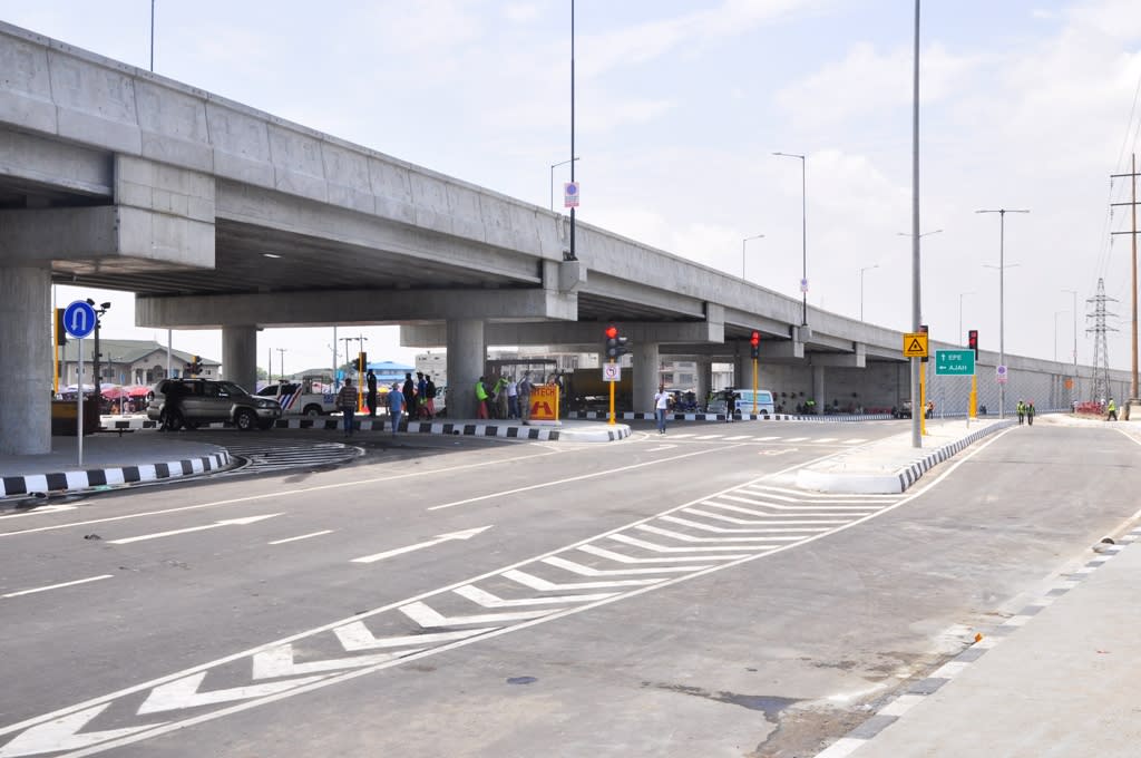 Ajah Flyover Bridge. Image Source: Lagos State