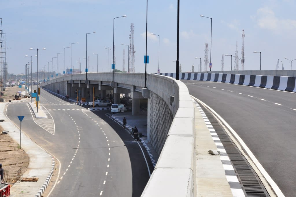 Ajah Flyover Bridge. Image Source: Lagos State