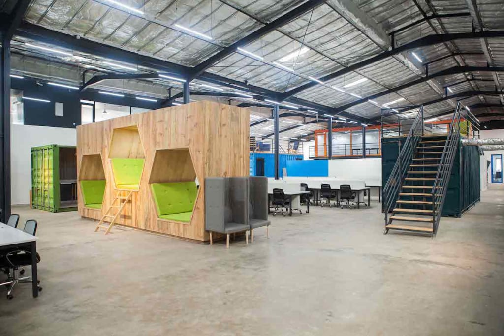 Spacefinish take estate intel on a tour of VGG's Innovation Hub - Vibranium Valley