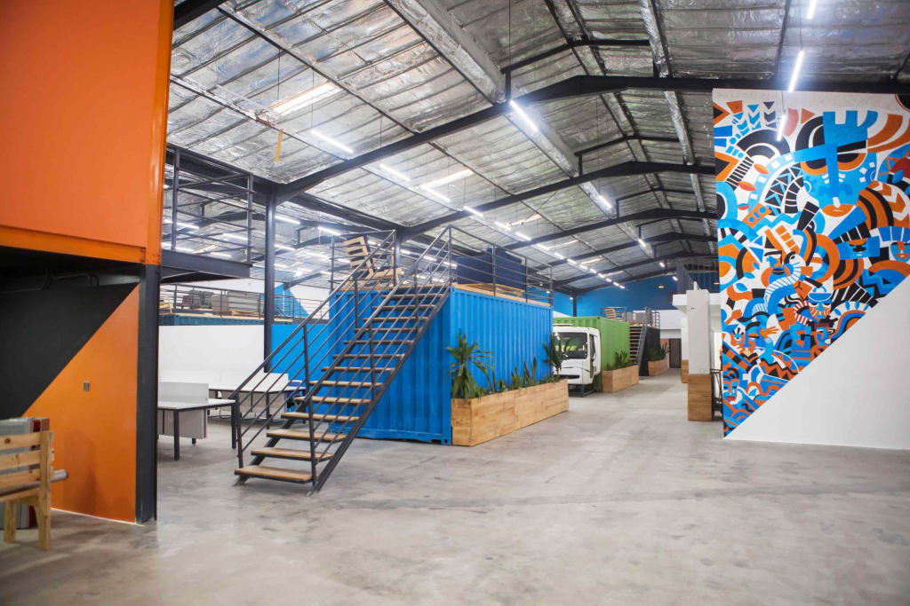 Spacefinish take estate intel on a tour of VGG's Innovation Hub - Vibranium Valley