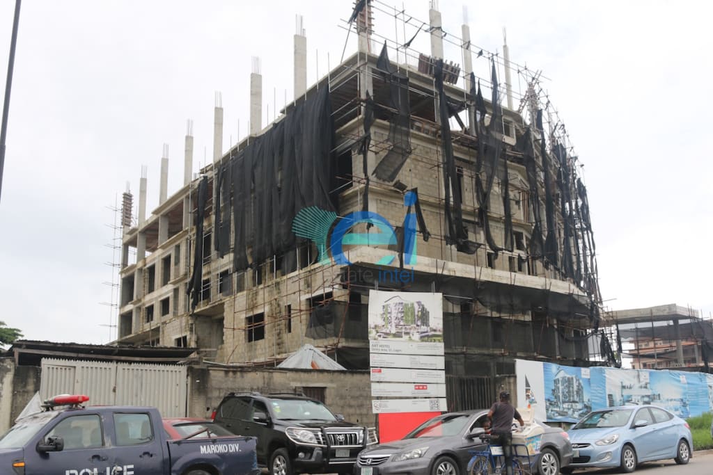 October 2016. Updated - Development: The Art Hotel, Oniru - Lagos