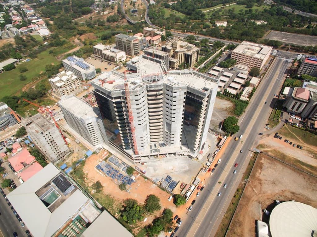 March 2019. Development: Federal Inland Revenue Service Headquarters, Central Business District – Abuja. Image Source: ATO Architects