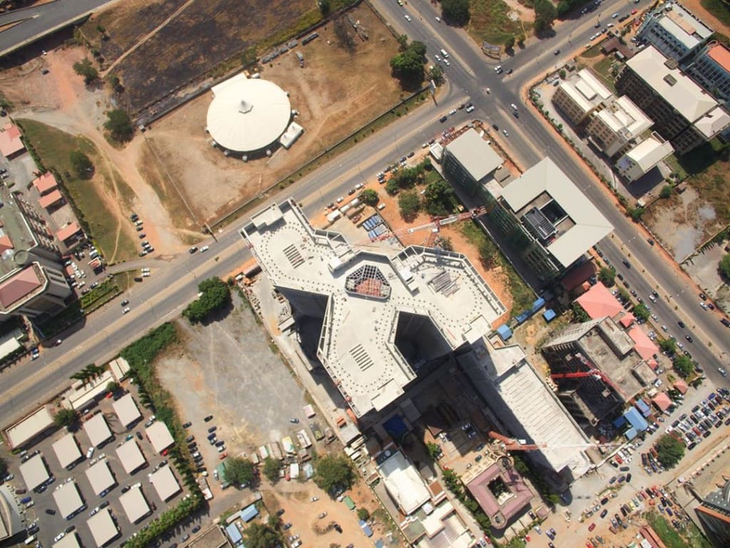 March 2019. Development: Federal Inland Revenue Service Headquarters, Central Business District – Abuja. Image Source: ATO Architects