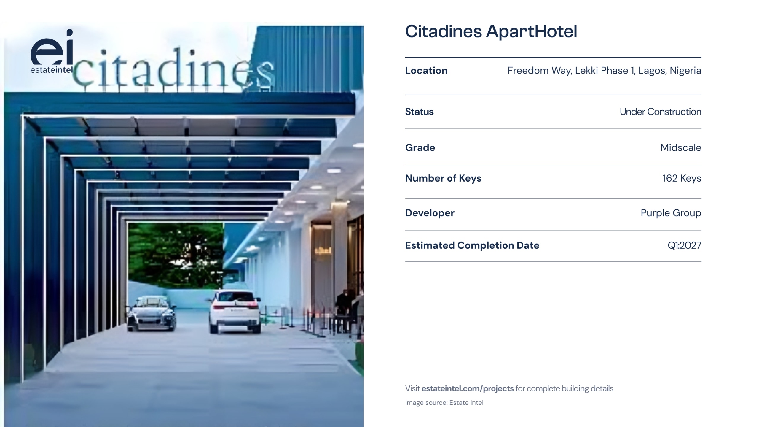 Citadines ApartHotel, Lekki, Lagos. Image Source: Purple Group