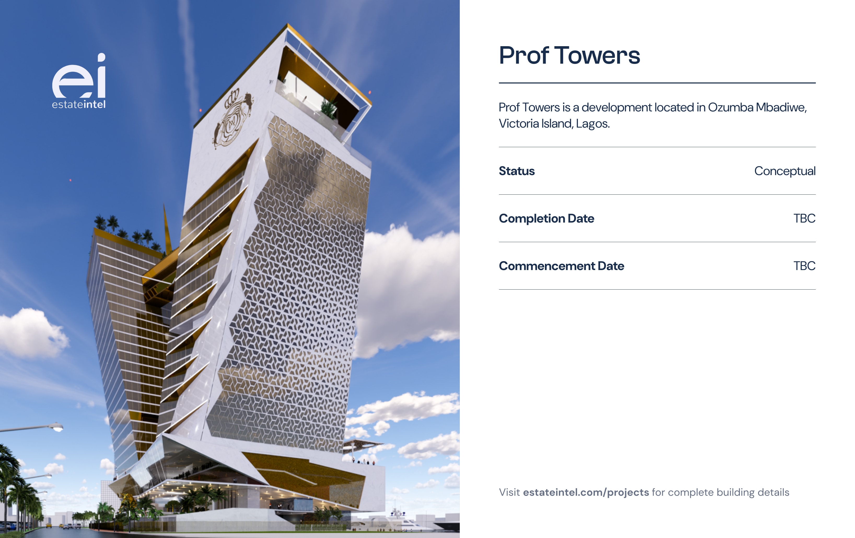 Prof Towers (Source: Estate Intel)