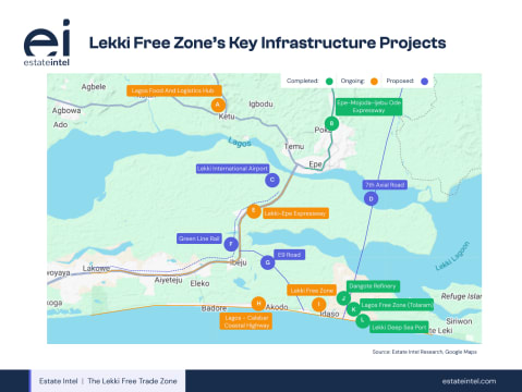 Lekki Free Trade Zone Infrastructure Map