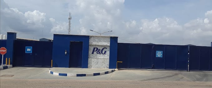 P&G Manufacturing Plant, Ibadan. Source: Google