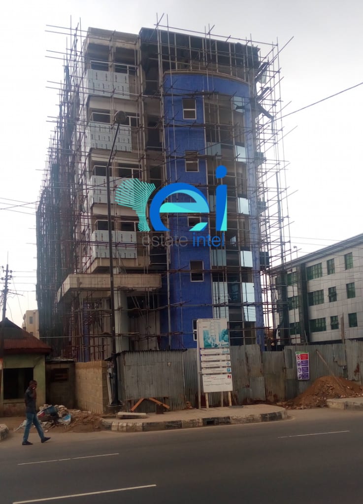 February 2017. Development: Office Development, Murtala Mohammed Way, Yaba - Lagos