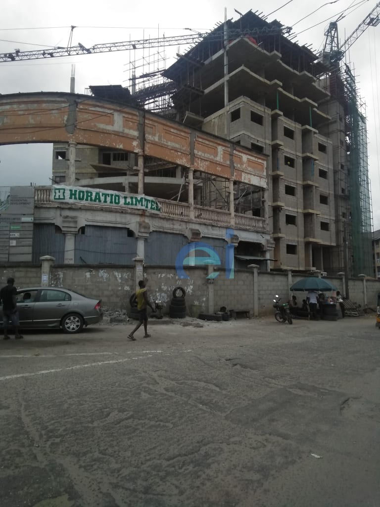 Ongoing Construction Development: Casino Heights, Yaba - Lagos. Image Source: Estate Intel.