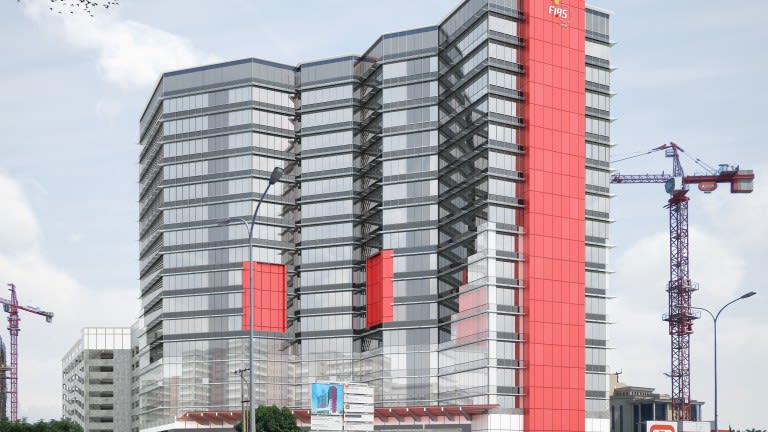 Development: Federal Inland Revenue Service, Central Business District Area, Federal Capital Territory, Abuja Computer Generated Image. Image Source: ATO Architects