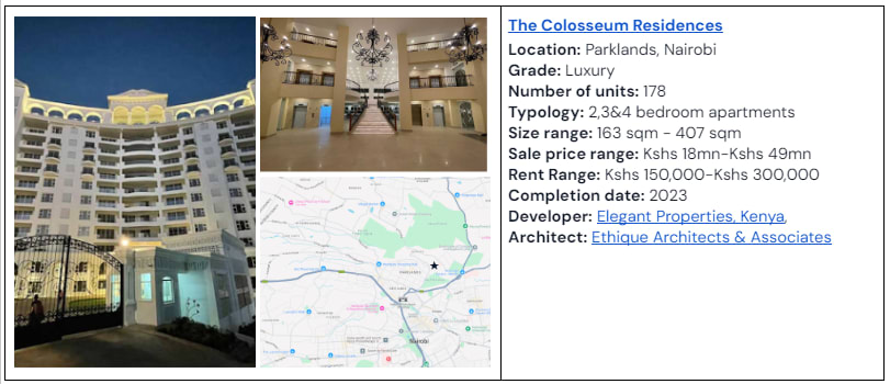 The Colosseum Residences, Parklands, Nairobi, Kenya
