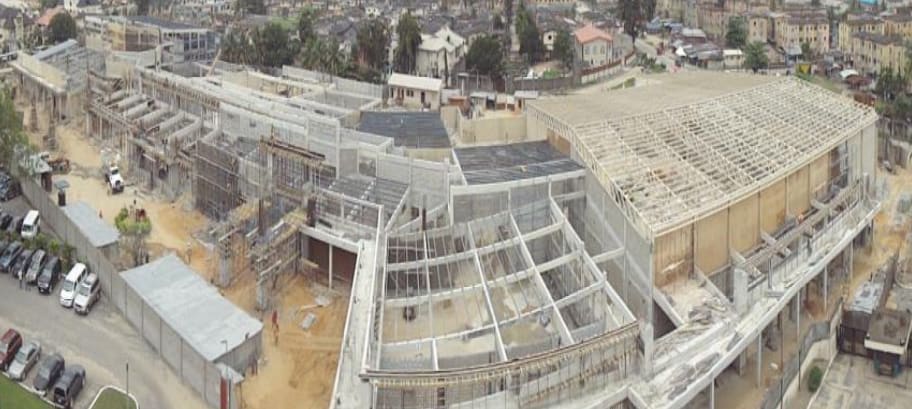 Construction 2014 - Festival Mall, Festac - Lagos. Image Source: UPDC