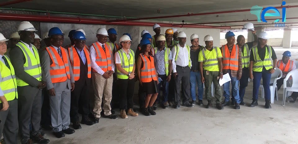 Topping out Ceremony at Cornerstone HQ Development on Chief Yesuf Abiodon Road, Oniru - Lagos