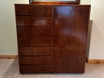 Custom Mahogany Bureau