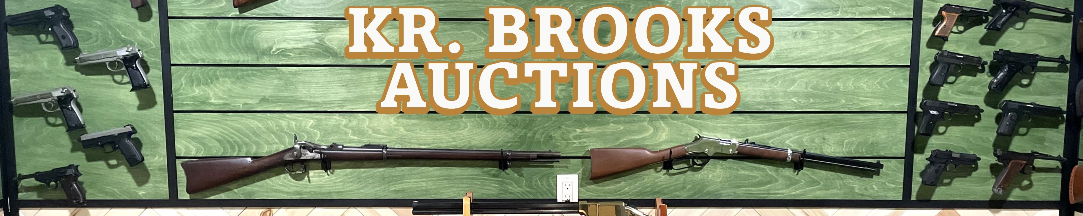 KR. Brooks Auctions Firearms & Collectables shop.