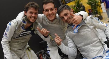 Italia fioretto maschile paralimpica amsterdam opt bgutw9