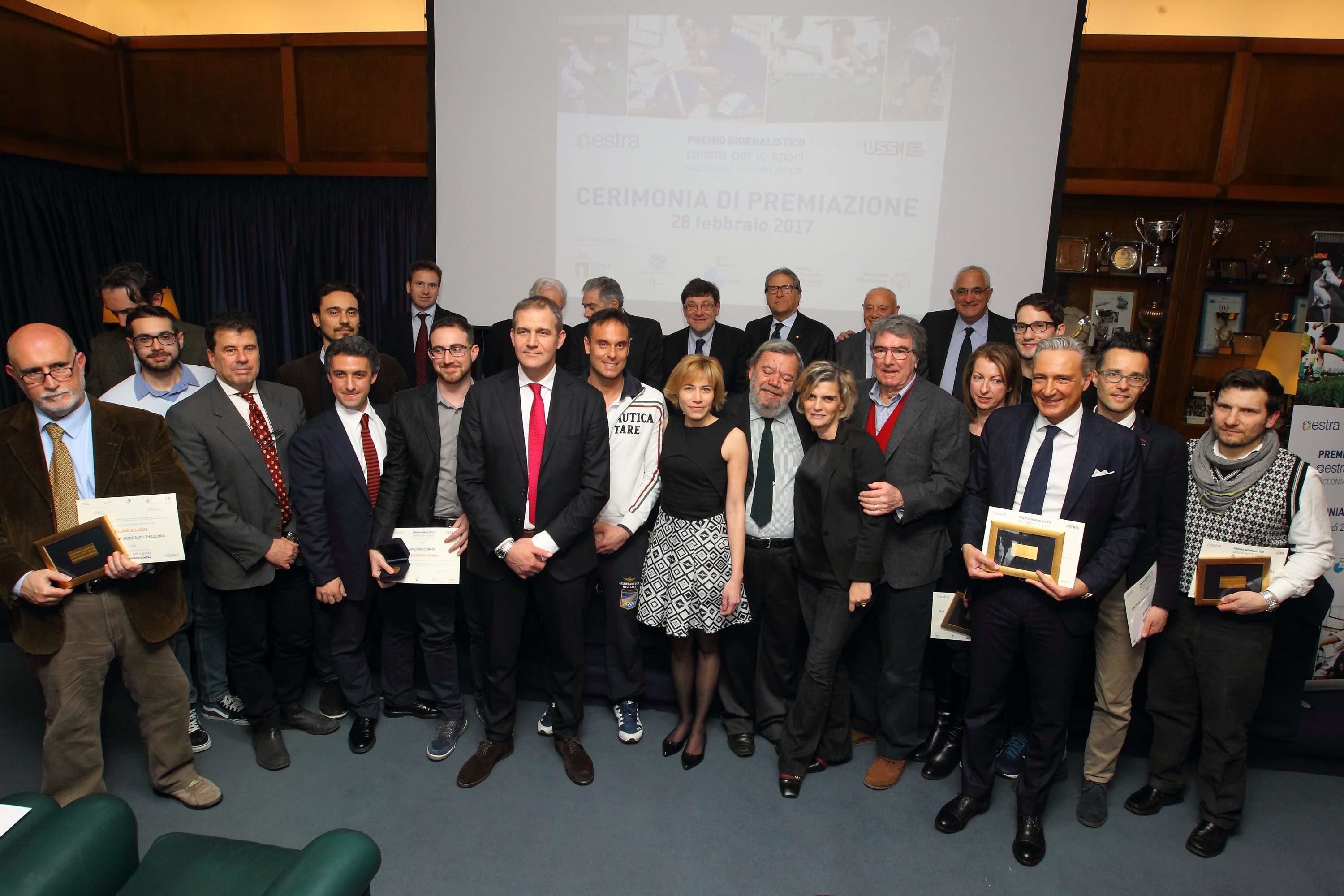 Gruppo giuria e premiati