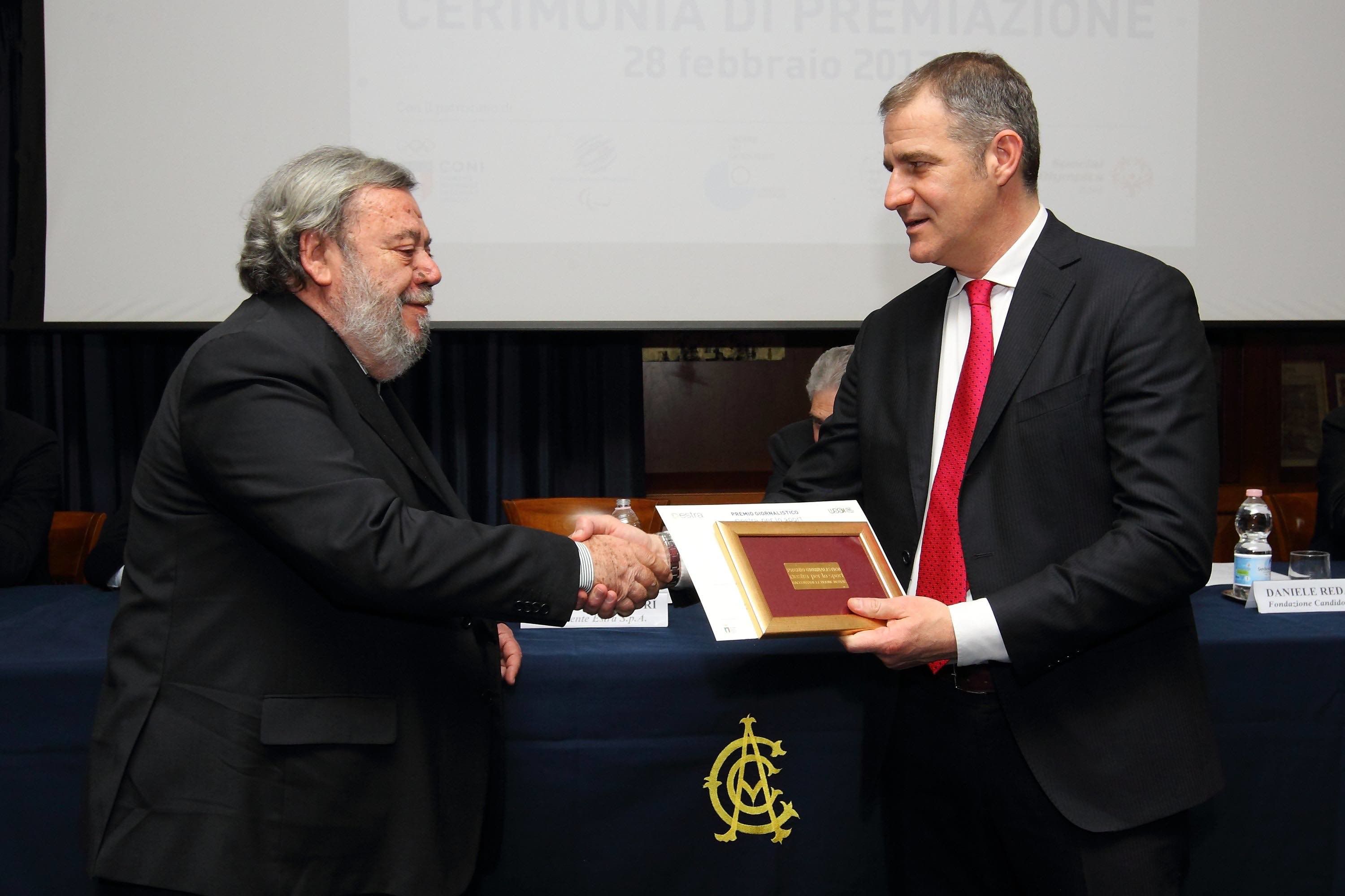 Premio speciale alla carriera da sn gianni mura francesco macri%cc%80