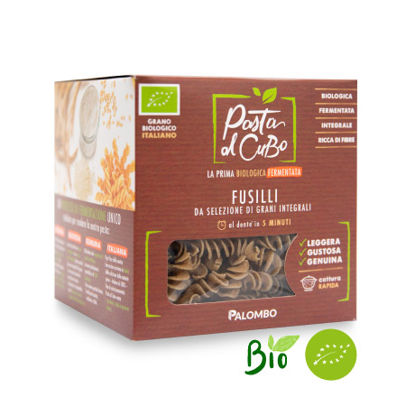 fusilli integrali pasta semola di grano duro biologica