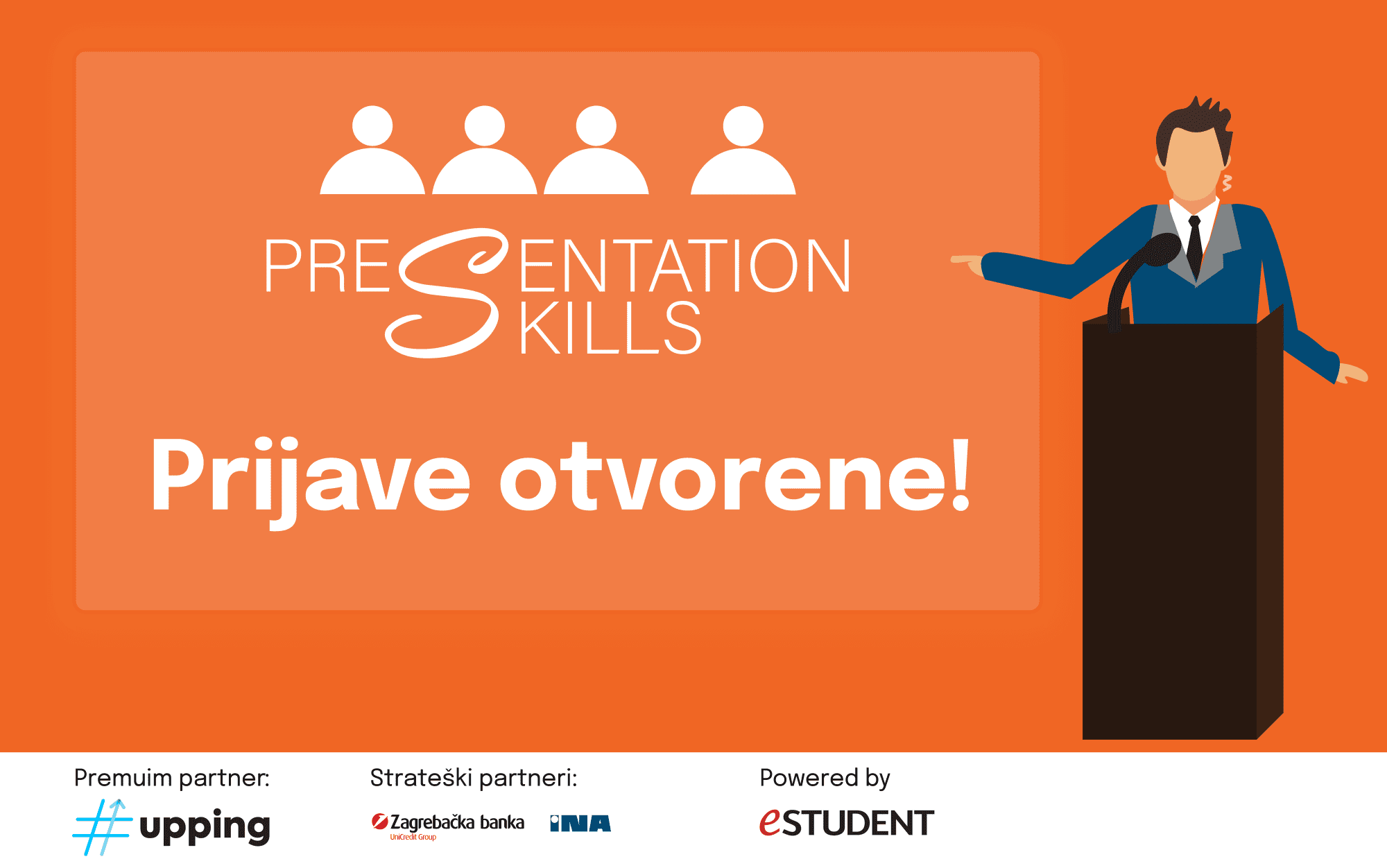 Počinju prijave za Presentation skills- natjecanje u kojem imaš priliku pokazati pravog sebe!