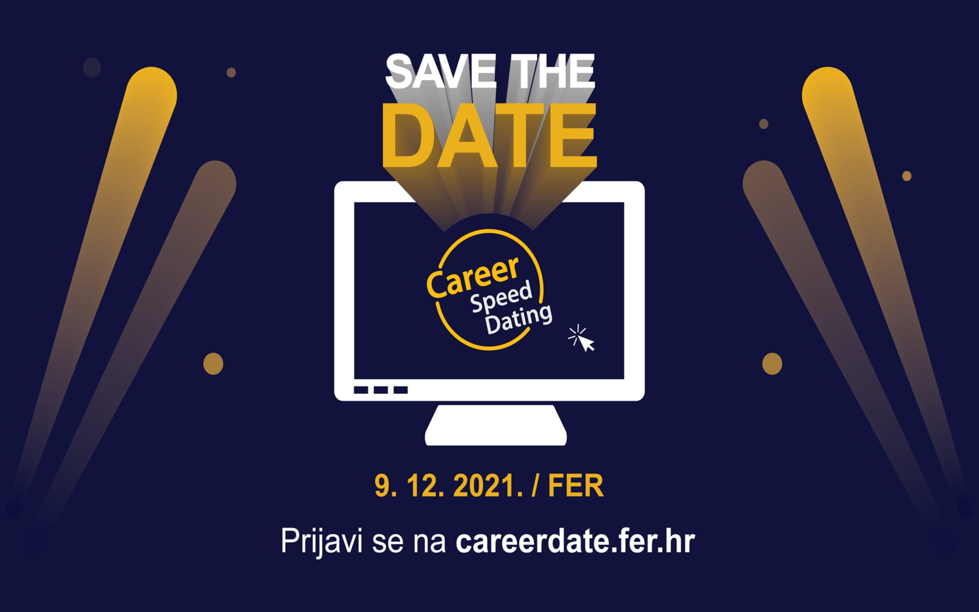 Save the Date: postani dio Career Speed Datinga 2021.