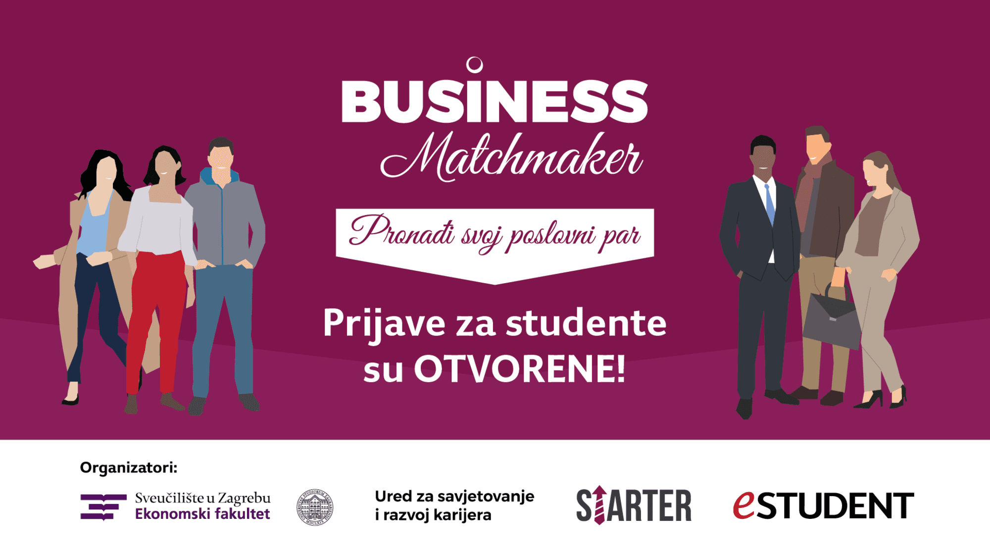 Prijavi se na Business Matchmaker i otkrij poduzeća koja te čekaju na intervjuu!