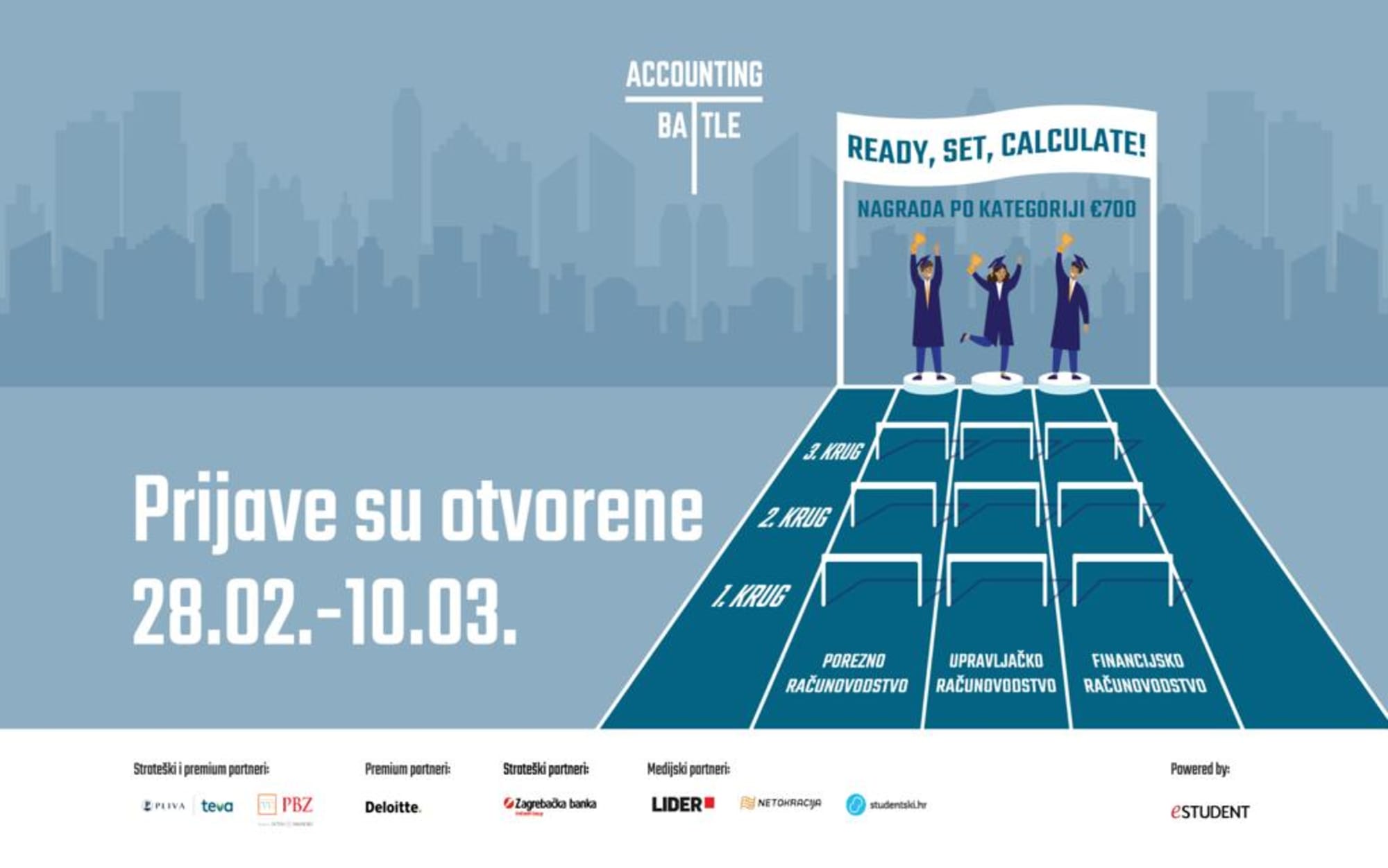 Pripremite kalkulatore jer su prijave za Accounting Battle upravo počele!