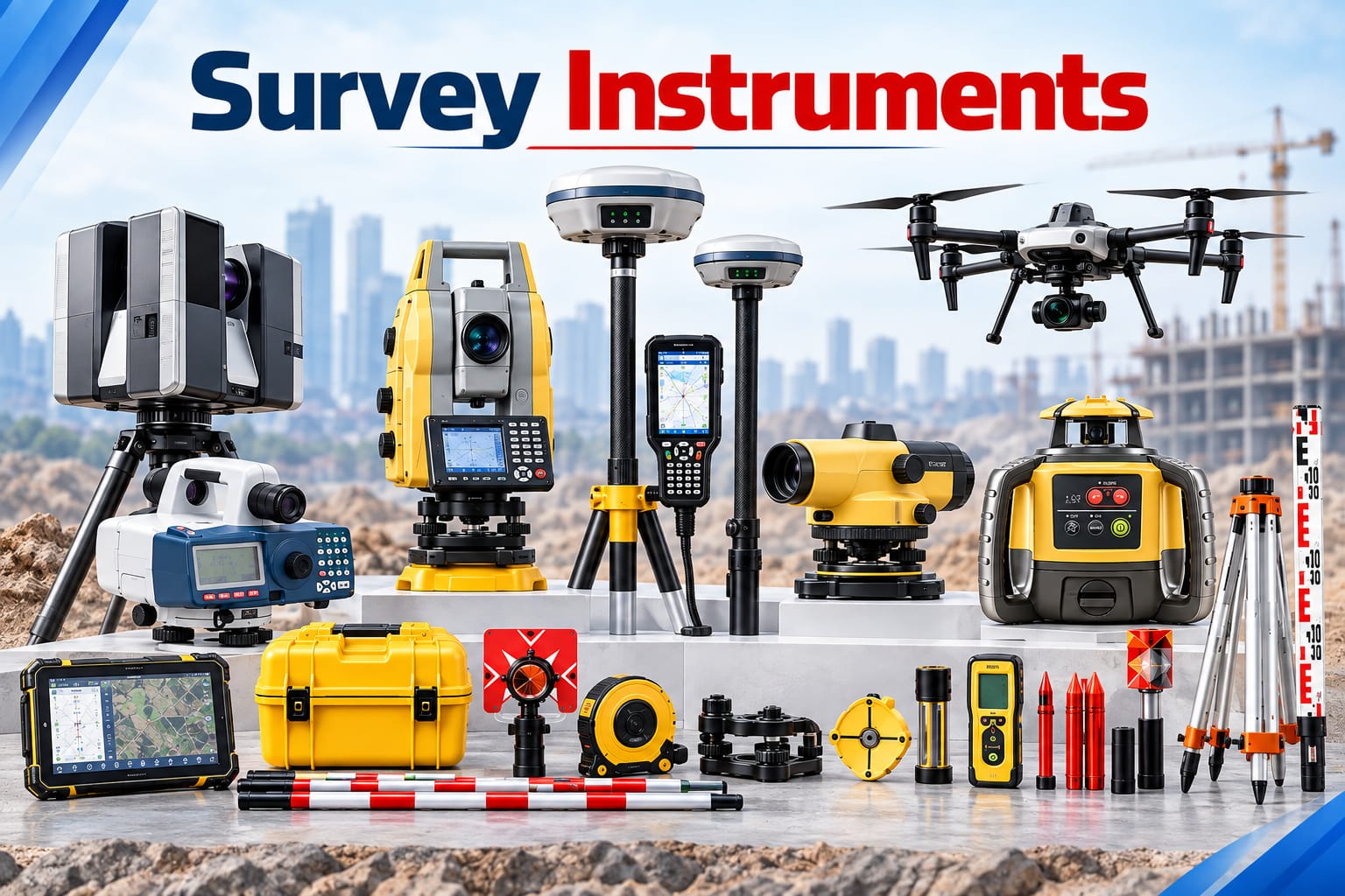 Survey and Mapping Instruments