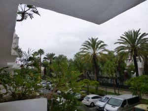 Rain from Hotel Jardin Tropical Tenerife