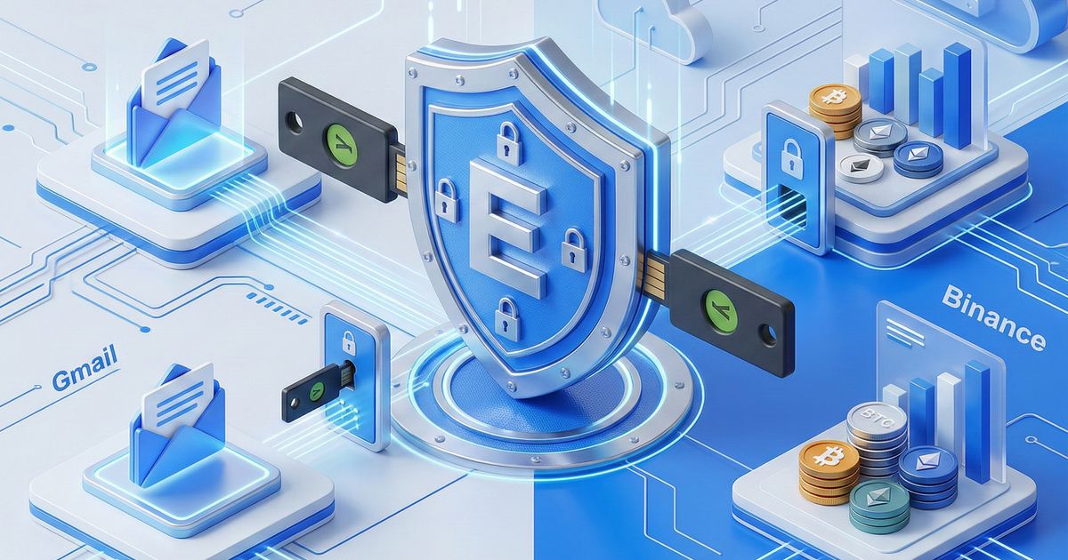 Beyond the Password: The Ultimate YubiKey 5 Setup Guide for Gmail & Binance - Blog - Etherbit.in
