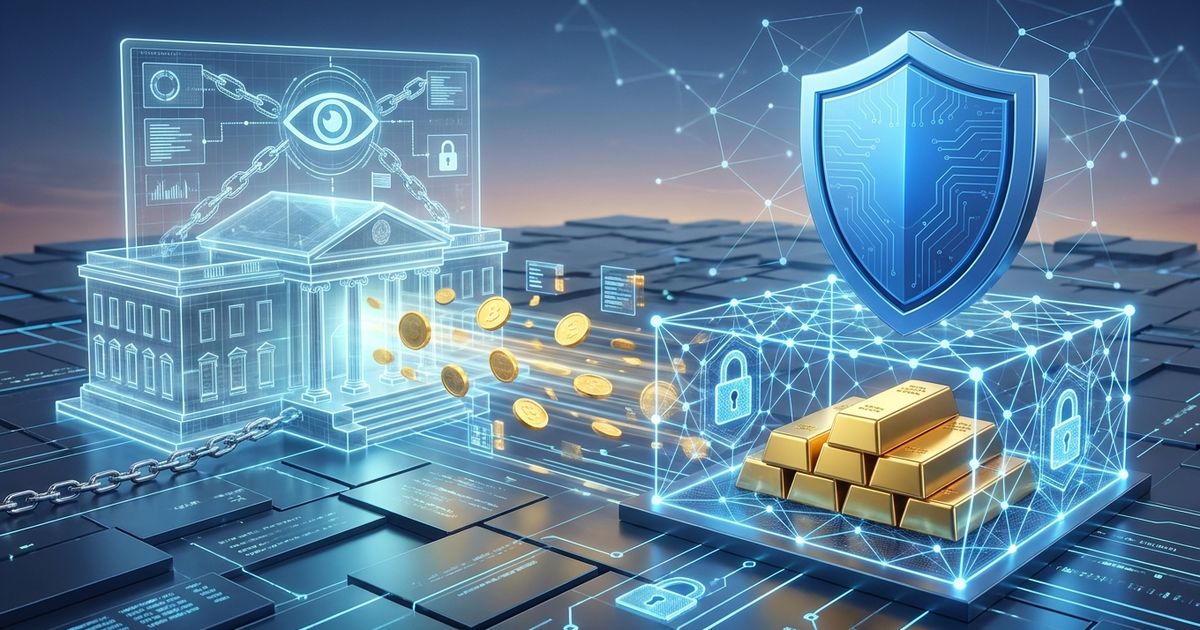 Capital flight accelerates into gold and privacy networks as sovereign digital identity laws mature - Blog - Etherbit.in